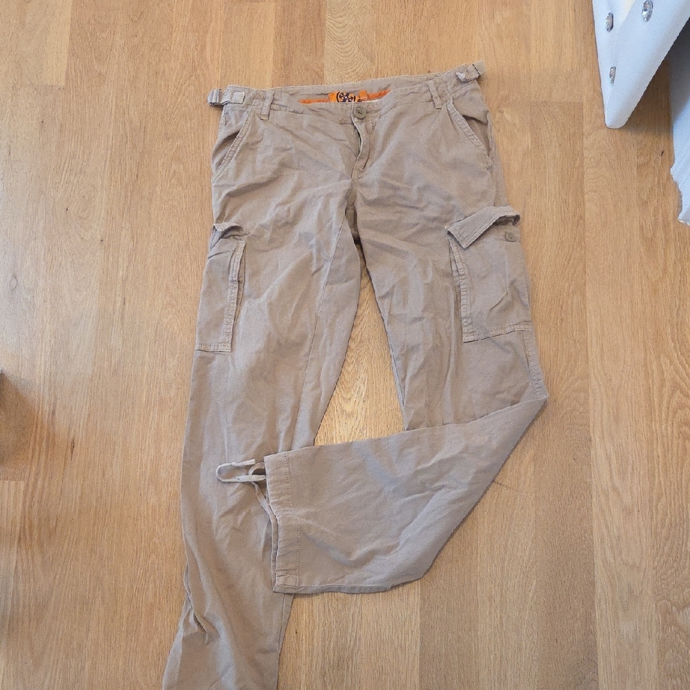 Womens Tan Cargo Pants